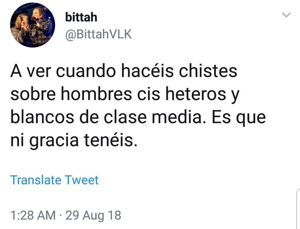 diazvillanueva's tweet photo. Un niño cis blanco hetero de clase media llega a casa y le dice a su padre, hombre cis blanco hetero de clase media: 
- Papá, en el colegio me dicen que soy un inoportuno 
- Vale hijo, ya lo hablamos cuando termine de cagar https://t.co/vZyeS6M0ht