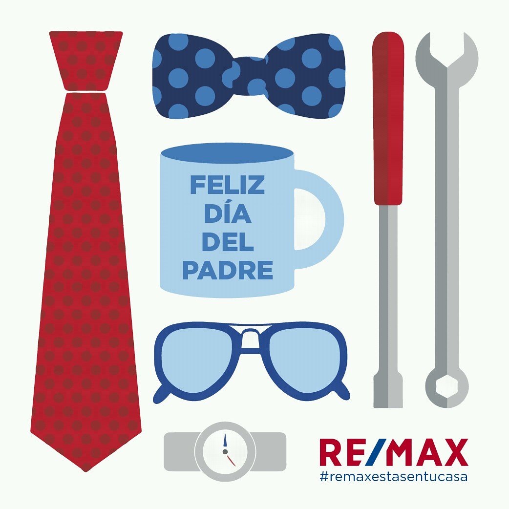 A los padres se les dedica un día en el año, pero ellos dan todos los días para los suyos…#felizdiadelpadre #remaxestasentucasa #19Mar #uneteafranquiciaremax #SanJose #19marzo #diadelpadre2019