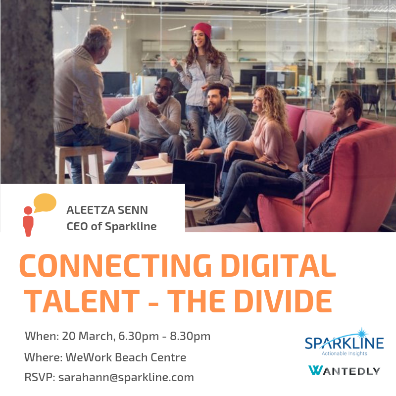 [Announcement] Ever wondered how #winning #teams are built from scratch? Our very own #CEO @sparkline Aleetza Senn will be sharing insights on how she built an #agile #analytics team from ground-up! We're as excited as you are to hear her #story, RSVP now and join us this Wed 🔭