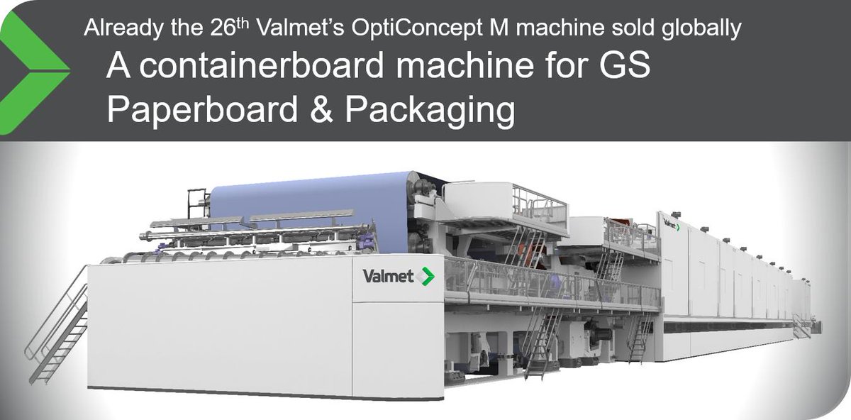 valmetglobal's tweet photo. “Valmet’s excellent references were important. OptiConcept M boardmaking lines stand out with their energy- and resource-efficient processes and high-speed production.” #valmet #opticonceptm https://t.co/gdAoEd5zSi https://t.co/Xg6R29WDJT