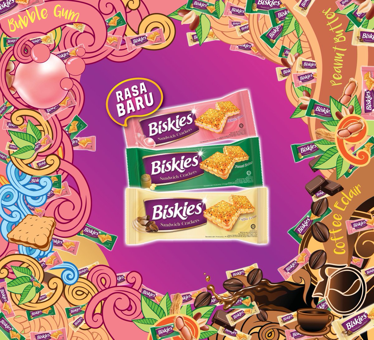 MyBiskies's tweet photo. Dear Biskies Lovers,
Coba temukan dan hitung  jumlah Biskies Barunya dalam gambar diatas.
Kalau sudah tau jawabannya, klik https://t.co/eDVw3ThSzw.
Ada total hadiah Rp.200 Juta yang siap dimenangkan.

Selama mencari Biskies barunya Biskies lovers! https://t.co/jjBAzsOKSz