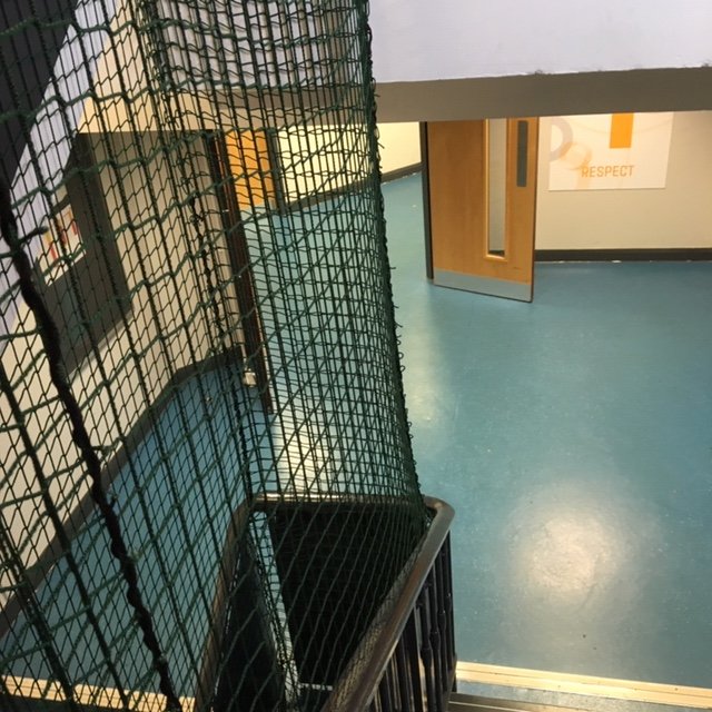 GMGroupSafety's tweet photo. Recent Team G&M #construction #debrisnets doing their thang protecting the #constructionworker & the public from falling tools & debris on a stairwell. Need some?
https://t.co/QdIZZxRmLn
#TuesdayThoughts https://t.co/F8pB59aIf2