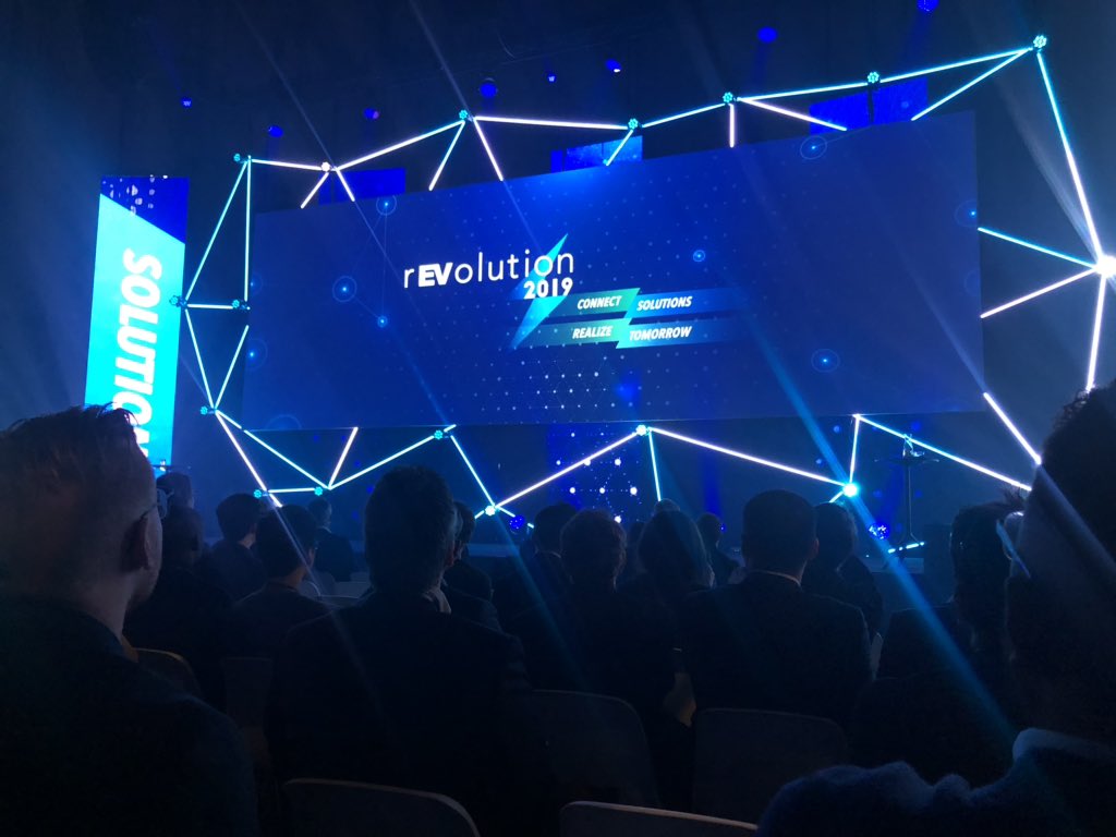ngelectrical's tweet photo. @rEVolutionconf @evbox Huge start to proceedings! https://t.co/rqZaW525EW