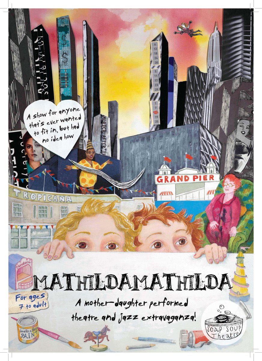 WardrobeTheatre's tweet photo. .@soapsouptheatre are crowdfunding to make a very special mother/daughter created show  &amp; launching the #SoapSoupcommunitychoir, &amp; outreach in local  schools. Help them raise £2000 before April 12th for limited edition  #MathildaMathilda rewards ! https://t.co/MPLtLE7J8O https://t.co/K4YXI17Kkg