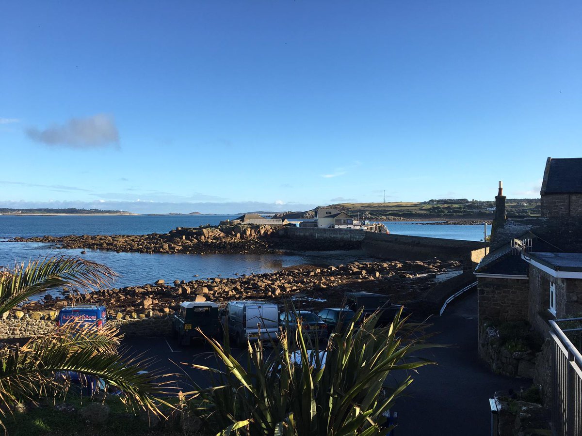 HRSolutions4Biz's tweet photo. View from 'the office' today. Start of the season @Tregarthens in the beautiful Isles of Scilly. Really doesn't get much better does it? Yep, we love our job. #PositiveHR #HRbusinesspartner #outsourcinghr #HRconsultancyservices https://t.co/w5BG7VlWTM