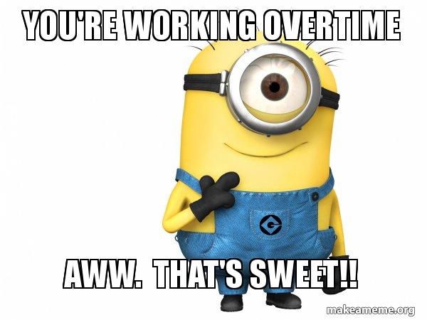 A shift in the life of a #1stResponder - minion style! Start, middle, end & of course OT when available #BlueFamilyStrong 😂🤣😊