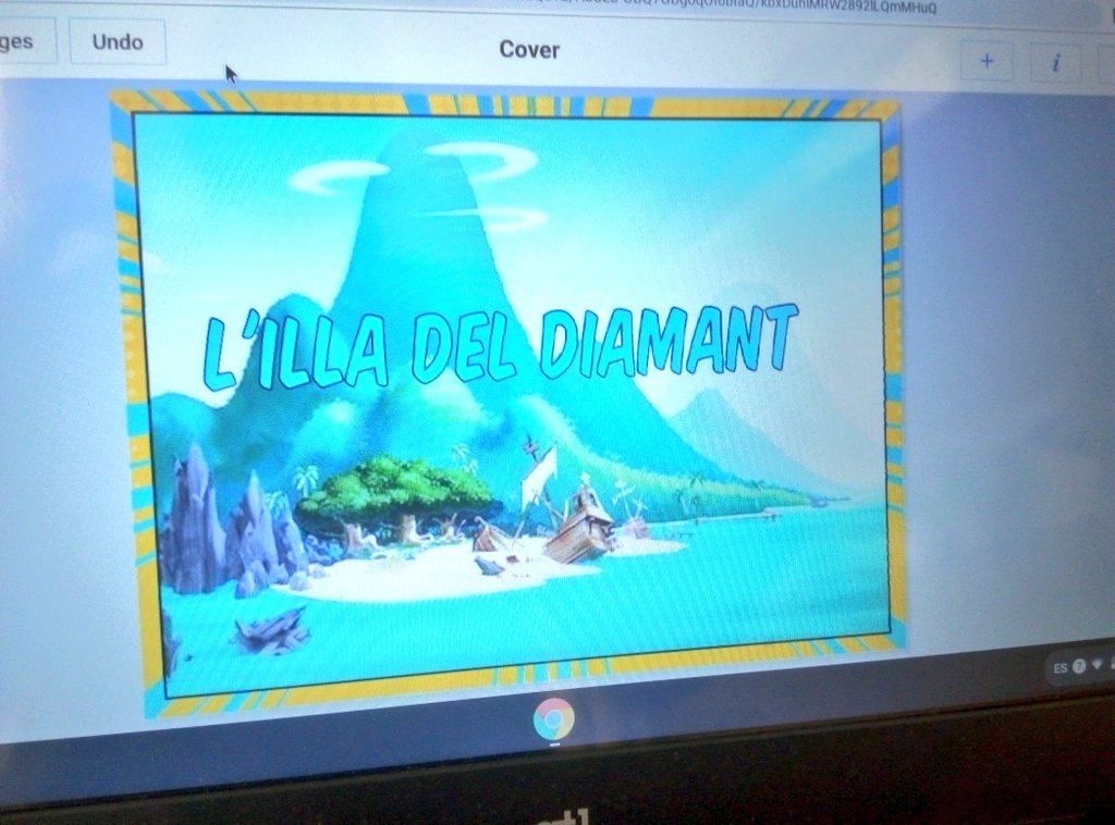 Sergis78's tweet photo. Quina canya crear còmics amb @BookCreatorApp! Després de preparar-ne el guió ens fem fotos actuant i eliminem el fons amb #photoscissors. Aquestes "llegendes de la perla negra" pinten molt emocionants! #4tprimaria #einesTAC #aprenemjunts https://t.co/Mwhx1wKgoB