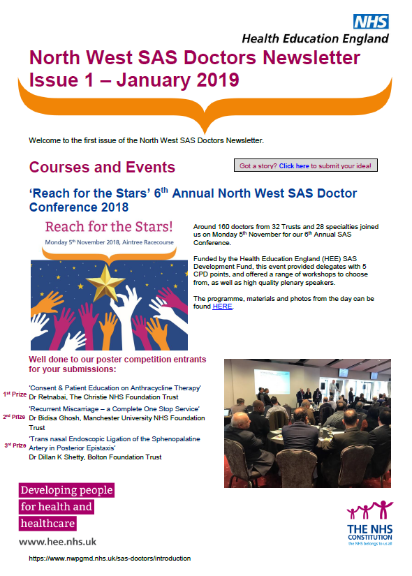 NWSASDocs's tweet photo. Have you read Issue 1 of the NW SAS Doctor newsletter? https://t.co/txCWVqmON3 Issue 2 soon #NWSASDoctors https://t.co/7FKB8gImhX