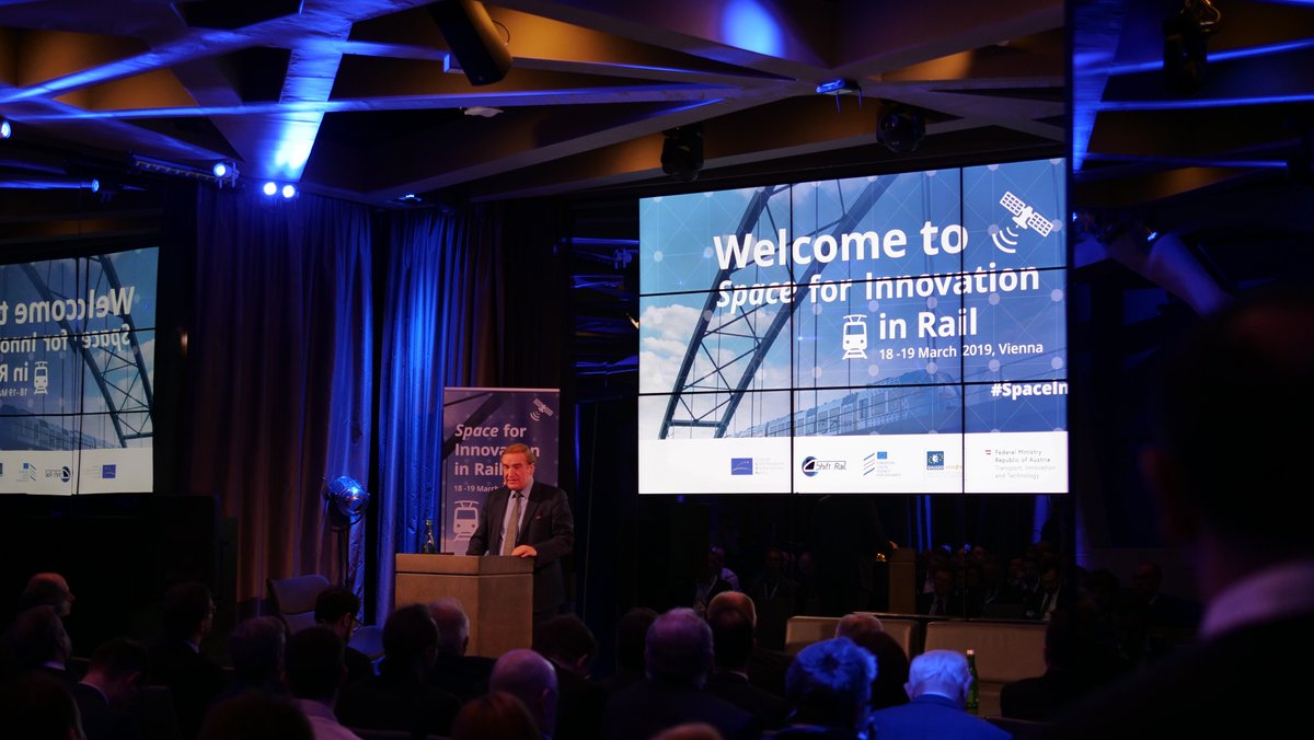 Jean Pierre Loubinoux, Director General, <a href="/uic/">UIC railways</a> : "Rail needs to become the backbone of modern mobility, offering an optimal solution in terms of costs, benefits, performance &amp; sustainability." <a href="/Railway_News/">Railway-News</a> <a href="/railwaygazette/">Railway Gazette International</a> <a href="/ERA_railways/">EU AgencyForRailways</a> #SpaceInRail #Usegalileo