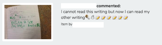 LeahLeht's tweet photo. #PYP2 looking back at #Seesaw posts from the start of the school year to find evidence of growth to share at SLCs. Ss added comments to explain their progress. #ISEstonia #reflective. https://t.co/C1Ku649QvY