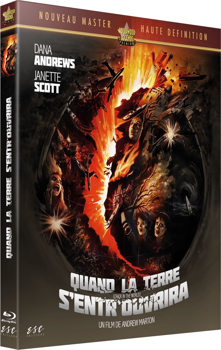 DVDFR's tweet photo. Démence et ampleur de scénario pour un film de science-fiction catégorie "peur atomique". #Test / #critique du #BluRay "Quant la Terre s'entr'ouvrira" (Andrew Marton, 1965) édité par @EscDistribution : https://t.co/QPuumWsMQY https://t.co/qeE7Nh0W6z