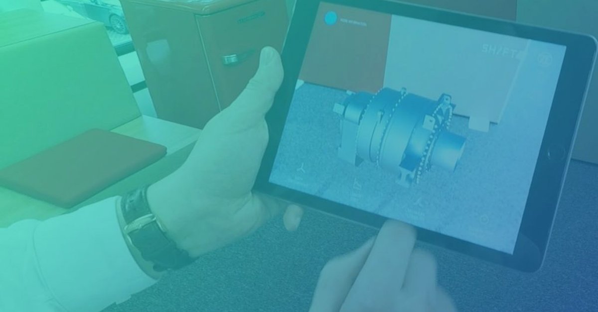 Ons <a href="/EnrichedReality/">Enriched</a> team ontwikkelde met King of Hearts een #3D #AR #applicatie zodat de machtige tandwielkast van ZF Wind Power gewoon in je hand past. Hoe? Lees de #customercase op onze website: bit.ly/2FnTnUk 
#digitalfuture #appdevelopment #partnerships #WeAreRMDY