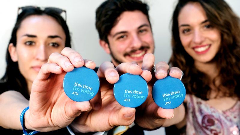 The 🇪🇺 Europe Elections are fast approaching. We will be voting on 23-26 of May to choose our future. Now is the time to take action! Print &amp; display a poster in your window or at your workplace! ➡️ bit.ly/2Y5uow7 #FuckingVoteEU #thistimeimvoting #EP2019 #EUElections2019