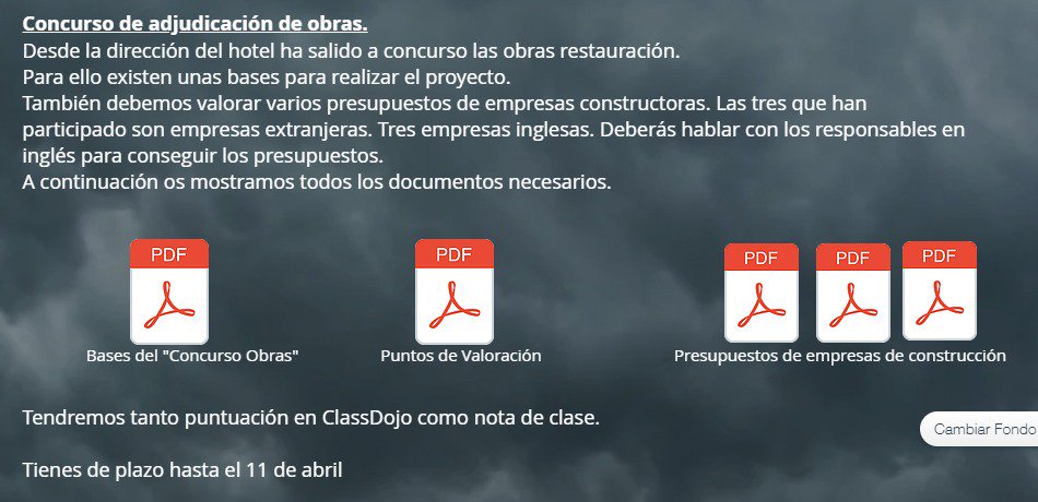 edu_loen's tweet photo. Tras diseñar los hoteles en 3D, ha salido el "concurso de adjudicación de obras" con tres empresas inglesas. Realizar el proyecto, pedir presupuestos, analízarlos y decidir el mejor. Nuevo proyecto de sexto.
@gredossandiego #LasRozas #Gamificación @adolfodegrandy @Carlos_RSolano https://t.co/ylN4plvr92