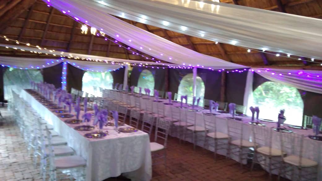 PassionsEvents1's tweet photo. Phinis Mushayi, hubby to Sekai, went a gear up and arranged a surprise Birthday dinner for his better half.
Sekai celebrated her 40th b/day in style and all planning and  decor was done by Passions Events.
Are you planning to have an event? Contact team Passions on +263772750740 https://t.co/lrmQ0oLuPE