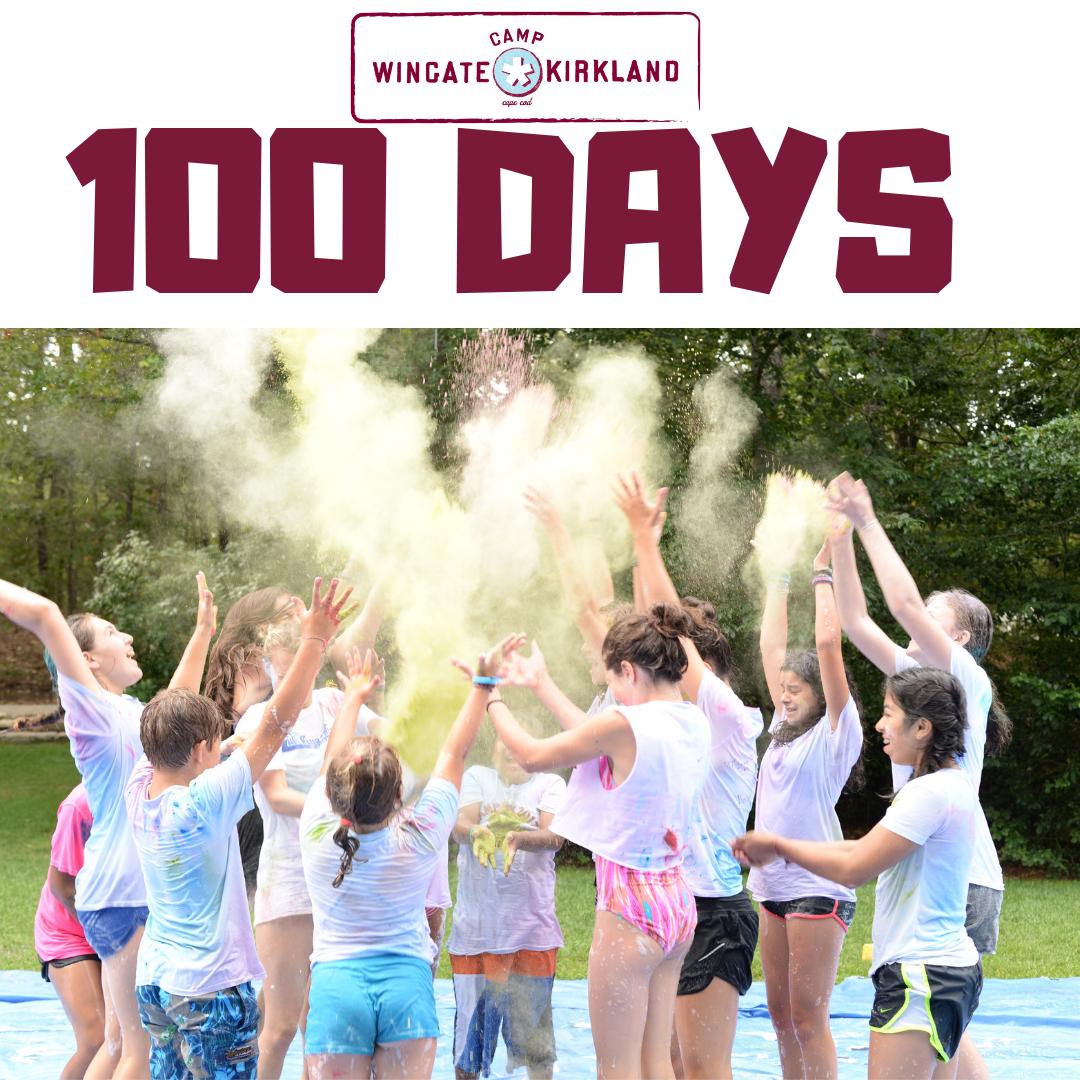 100 days until <a href="/campwk/">CampWingate*Kirkland</a> ! Can't wait to be outside and technology free all summer!! #camp #camplife #summercamp #grow #capecod #kids #learn #play #community