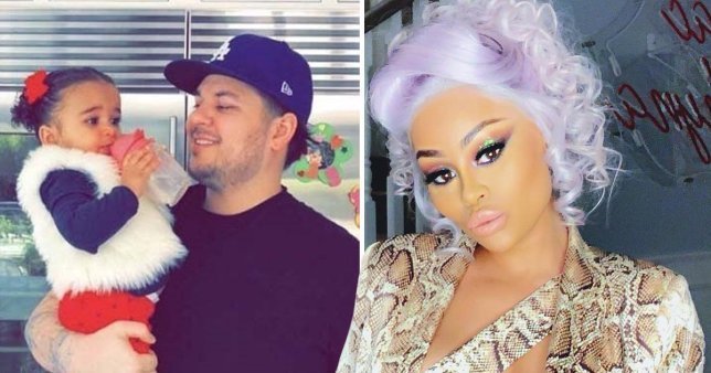 Blac Chyna Wishes Ex-Boyfriend ROB KARDASHIAN a \Happy   