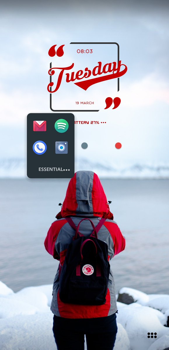 PureFinnGuy's tweet photo. @EzTech231 #BASep29 #BASep30 #NoAppDrawer
Nova Launcher 12x5
3 different icon packs: Candycons, Moxy & Flight Dark
Wallpaper from Walldrobe
Widget: Stun Zooper 3 edited
Month Calendar
Flight Dark Icon : App search (NO App Drawer)
Swipe left edge for Google Now https://t.co/TSebsOLST3
