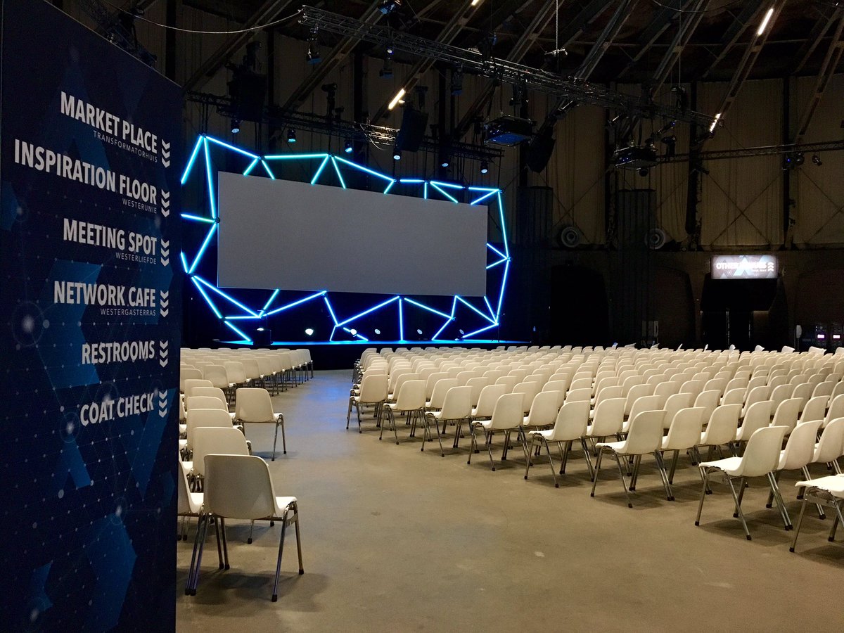 jumps's tweet photo. Everything is ready for #rEVolution2019, the biggest annual conference about #cleantech and #eMobility! These chairs will host hundreds of inspiring people shortly. Let's advance sustainable transportation together! @rEVolutionconf https://t.co/cSyXQY0Eec