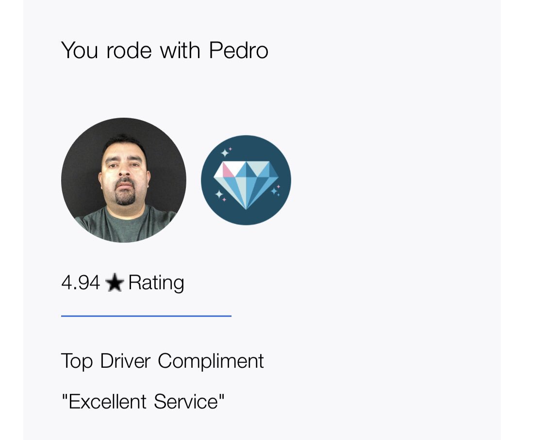 NewNormative's tweet image. Hey. Hey @Uber! Left the phone in a car tonight. Panicked. In a bar drinking. Phoneless. Afraid. Then guy Pedro rode back in on a white unicorn to deliver it back to me! Pay him something. Buy him a cake.