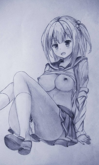 [R-18] 練習する~ #练习 #临摹 #練習する~ #素描 https://t.co/KIaBdOgciH 