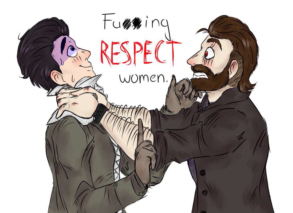 naxula1's tweet photo. I am a respector of woman.

Thank you to 🅱️ichael 🅱️yers for creating this amazing fan art. https://t.co/XSrjZAN2P8