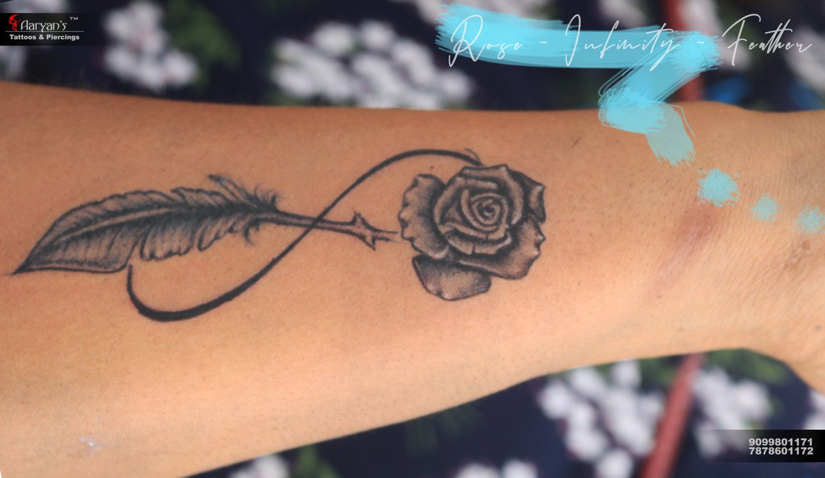 Infinity Rose Tattoo - Best Tattoo Ideas