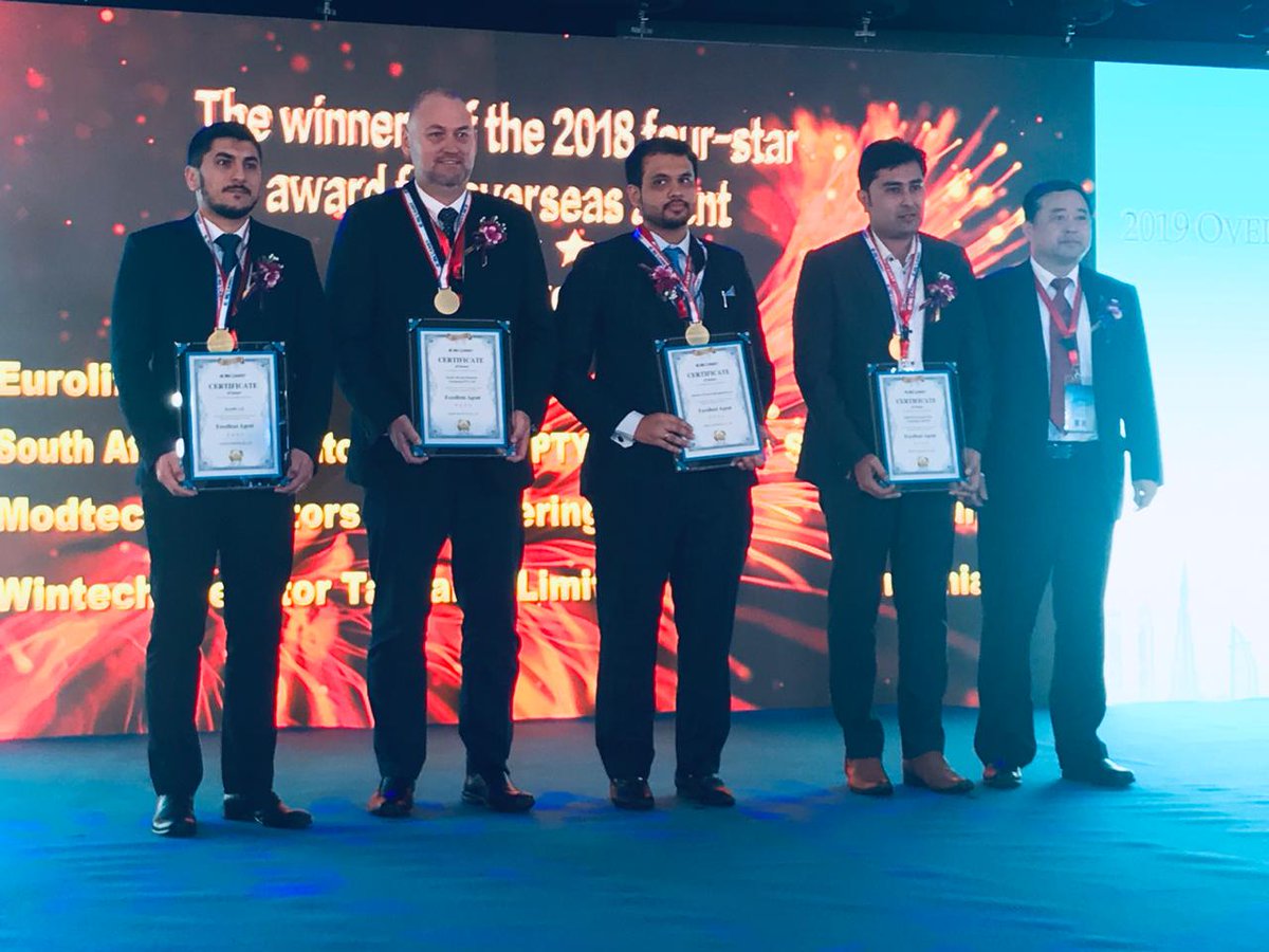 SAEC_Global's tweet photo. @SAEC_Global awarded the CANNY award for excellence is Dubai. SAEC is now also the largest CANNY agent on the African continent. https://t.co/WQS1uTxJ9y