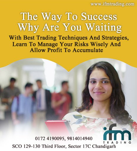 IFMTradingChd's tweet photo. Our stock trading courses are designed such that we train the participants with Live trading session in market which gives them the confidence.

For more info, Contact:0172 4190095, 9814014940

#TechnicalAnalyst #StockMarket #Training #coachingservices #Buildyourcareer https://t.co/8SnOzcxGu9