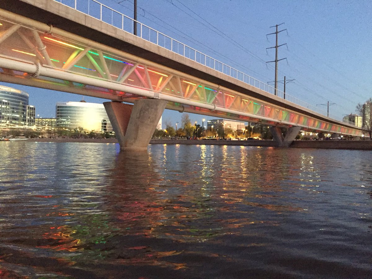 Tip: turn up about 5:45pm, rent a boat on me, and catch the sunset and the amazing night lights.