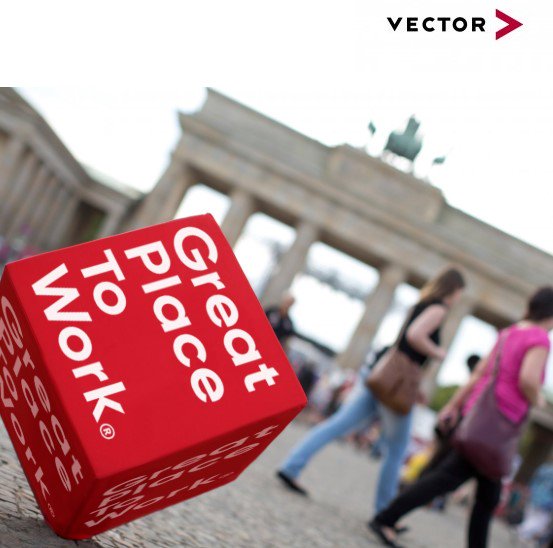 Wir gratulieren unserem Partner <a href="/vectorgrp/">VECTOR</a>
 zur Auszeichnung im Wettbewerb <a href="/GPTW_US/">Great Place To Work</a> !  ow.ly/U2Vd30o4mn8