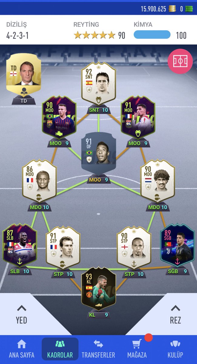eyuperden's tweet image. I’m reducing level of my players because I play the game in 200 ms ping. No need to have highest rate players. There is no big difference between 91 and 98 pele in the game if ping is 200 ms. @EASPORTSFIFA #HighPing #MiddleEast #Qatar @EAHelp #Fut #Fifa19