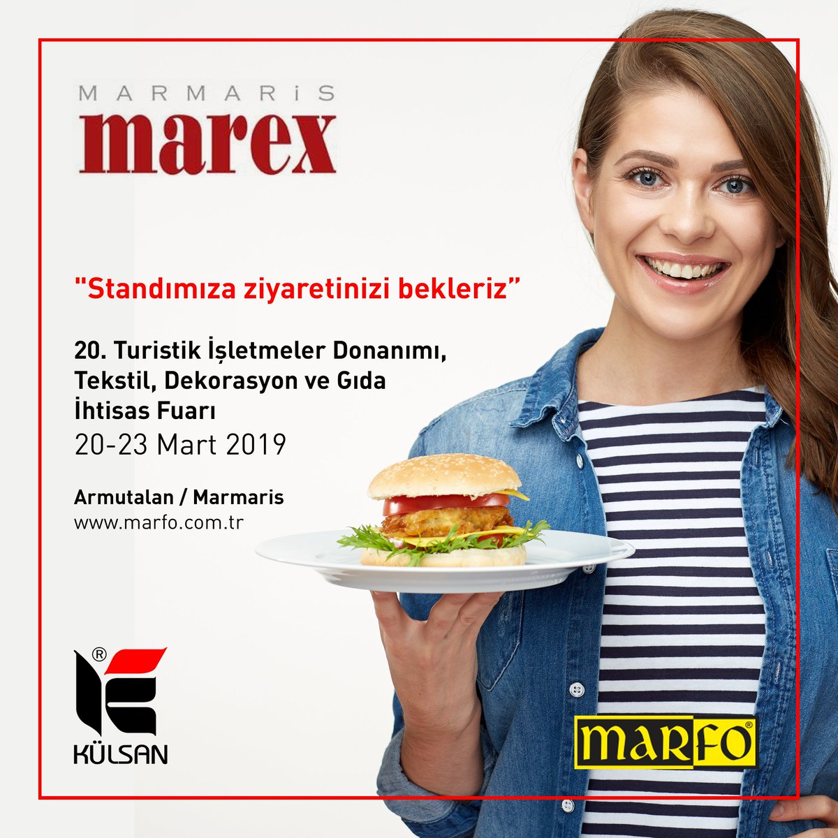 kulsanprof's tweet photo. "Standımıza ziyaretinizi bekleriz”
#marex #marex2019 #marmaris #marfo #fuar #külsan #thermoset #kırılmaztabak #armutalan #hotel #cafe https://t.co/buIAftNyqV