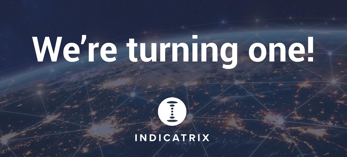Today marks one year since we embarked on our journey at Indicatrix. Thank you to all our wonderful clients and the people we've been able to share our journey with.