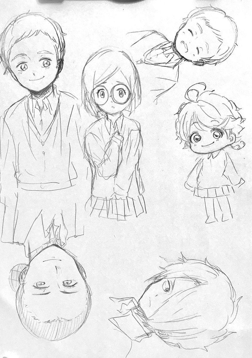 お寿司回転してる間に落書きしてた 