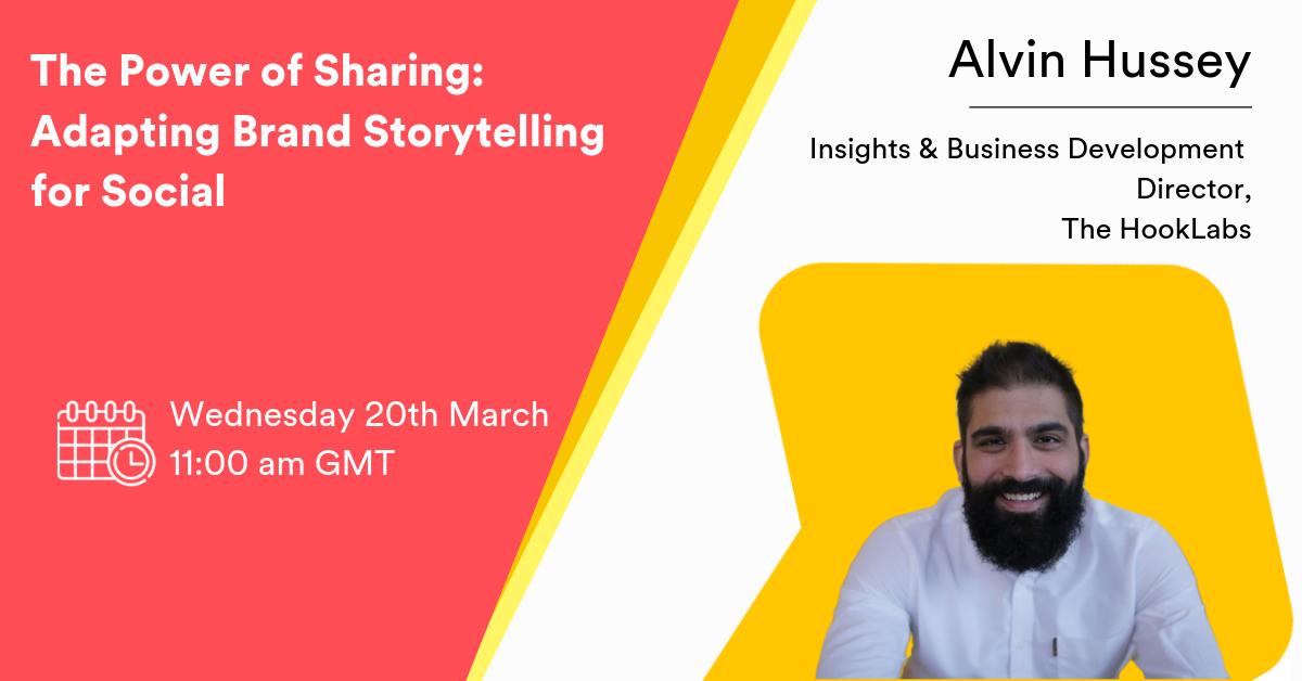 We are hosting a #free webinar with Alvin Hussey, from The Hook who will explain how his company was able to reach more than 7M active followers on social media and how to attract the right customers for your business.

FREE Sign up here:
buff.ly/2JnkGSs
#storytelling