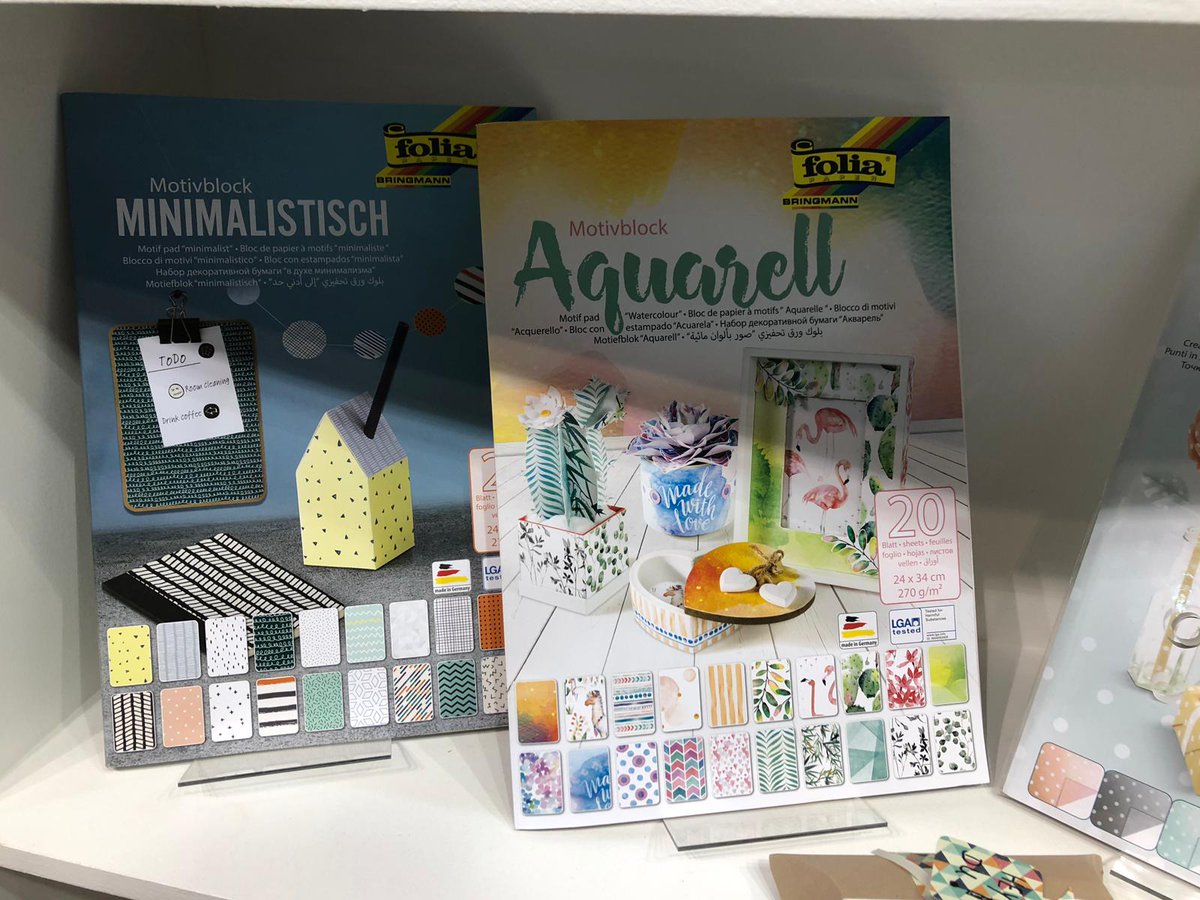 Folia_Bringmann's tweet photo. Aktueller Messeauftritt auf der #Paperworld in #Dubai. Spannender Markt mit interessanten Gesprächen.

#folia #diy #basteln #kreativ #messe #neuheiten #papier https://t.co/hF4gZ7h2Zm