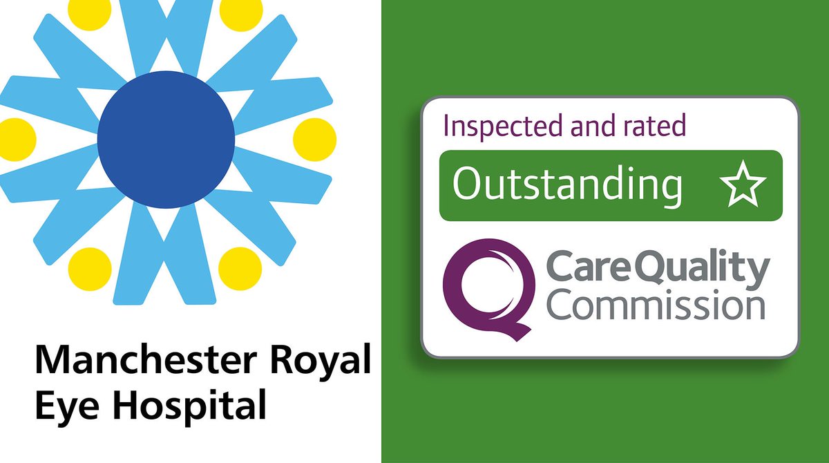 Manchester Royal Eye on X: We're delighted to announce that Manchester  Royal Eye Hospital has received an official rating of Outstanding from the  CQC. This follows our first CQC inspection since joining @