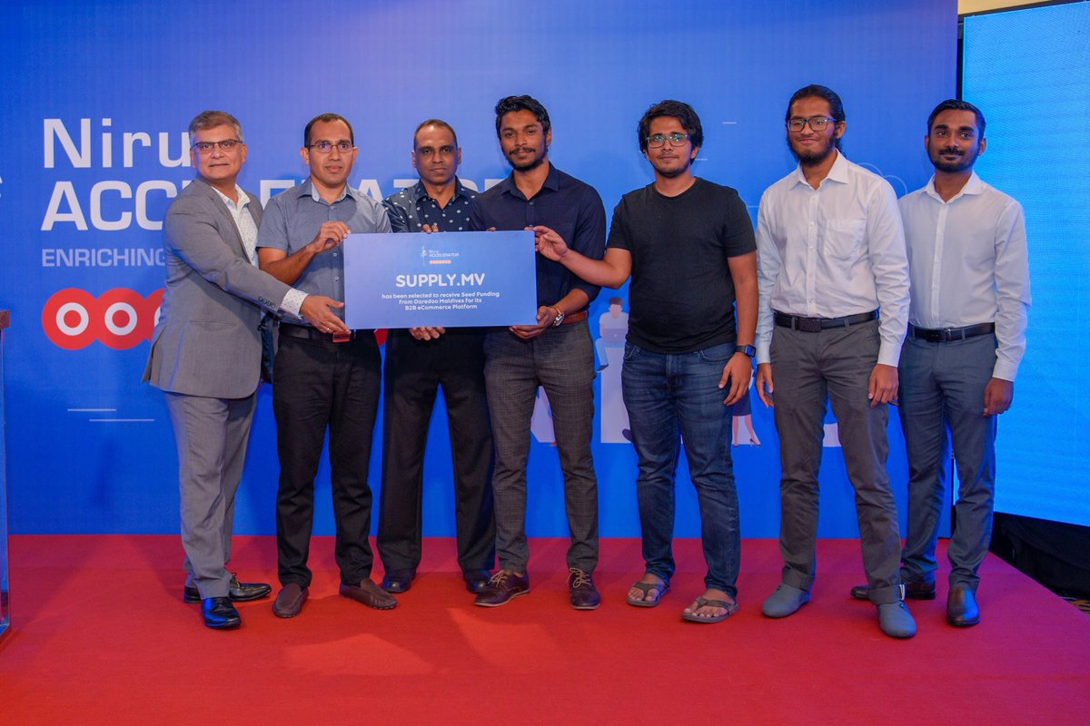 NiruAccelerator's tweet image. Congratulations to all the three teams, Team B2B Maldives, Team Kun&apos;bu and Team Ideanize who were awarded with seed funding to further enhance the products &amp;amp; launch into the market. We look forward to working with you and seeing your products bloom. #NiruAccelerator #NiruDemoDay