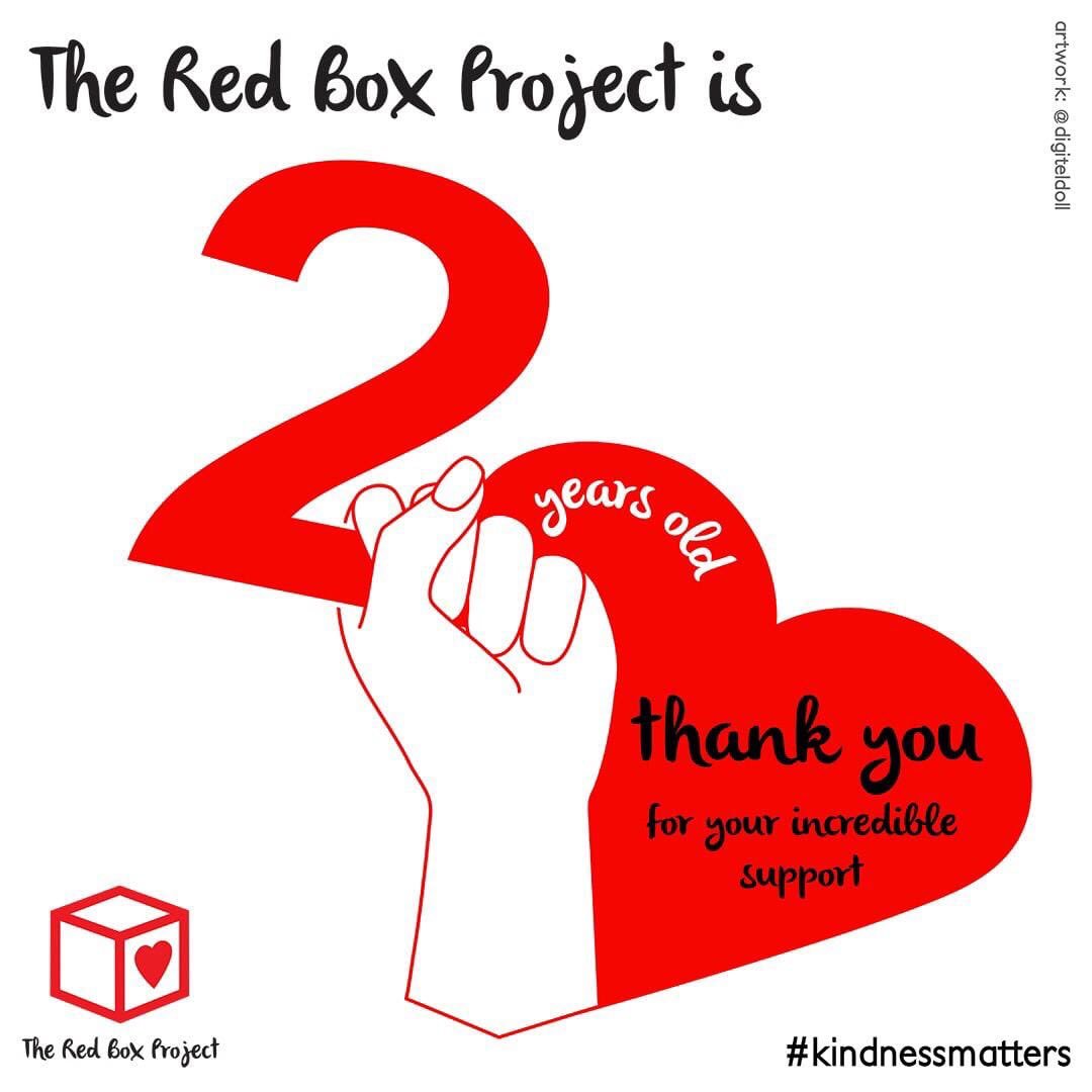 RedBox_CBeds's tweet image. The Red Box Project is 2 today!