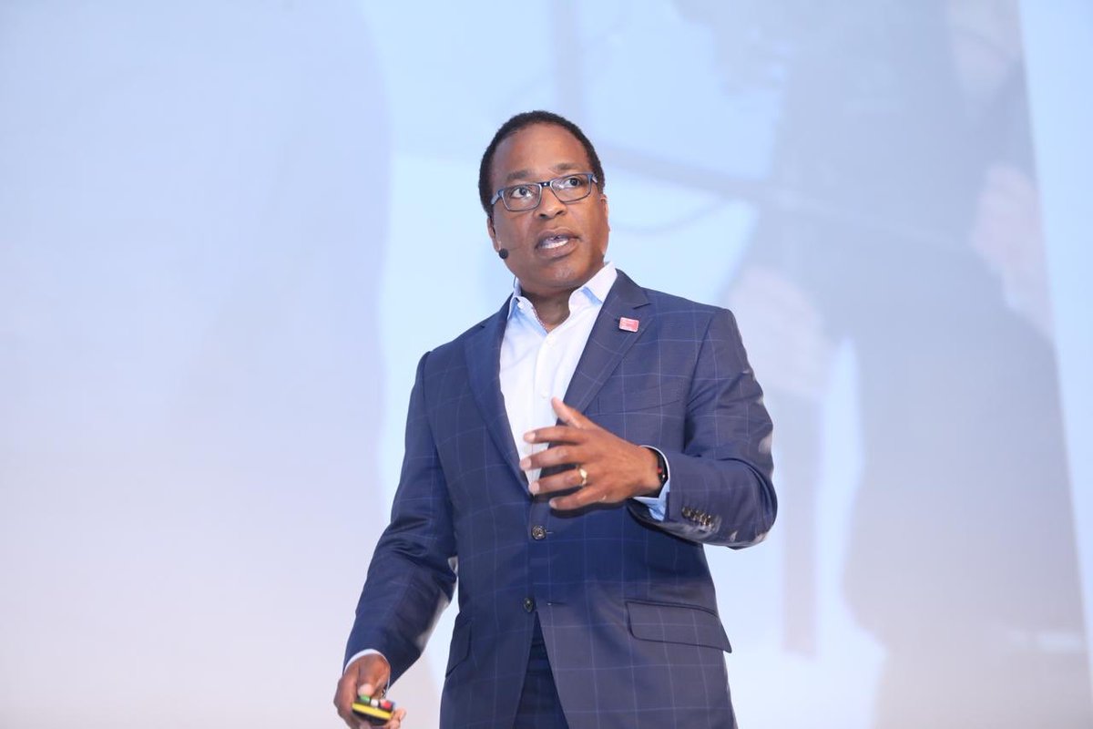 AltronGroup's tweet photo. Our Keynote speaker, Michael C Bush taking delegates through the building blocks of a great place to work. Day 2 of the #AltronKickOff https://t.co/R2BZe88xO0