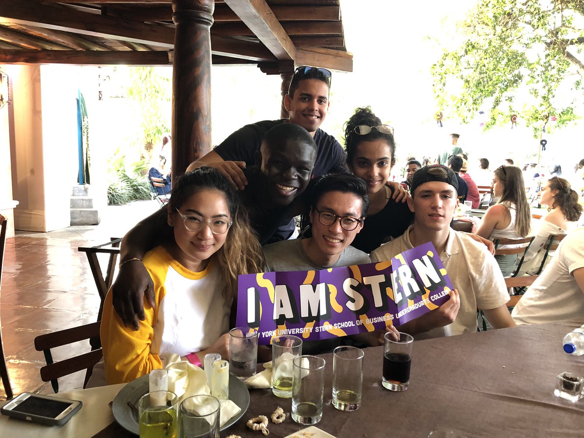 geeta_menon's tweet photo. First day of #SternISP in #Lima and @SternUC juniors enjoyed eating Peruvian food and watching a traditional dance! https://t.co/XIBFAgiLik