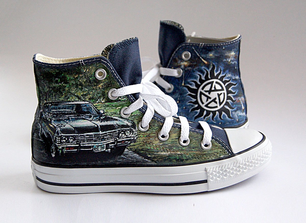 supernatural converse shoes