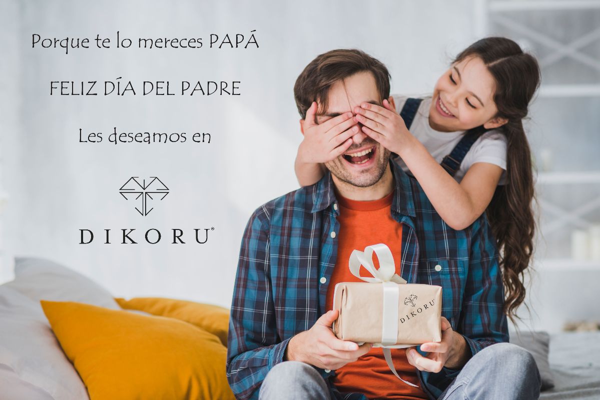 DikoruOficial's tweet photo. 🎉 FELIZ DÍA DEL PADRE!! 🎉 En #dikoru celebramos este #diadelpadre en grande - https://t.co/DqQX0SLZ57 Envíos gratis a partir de 35€ https://t.co/exyQYYAmcK