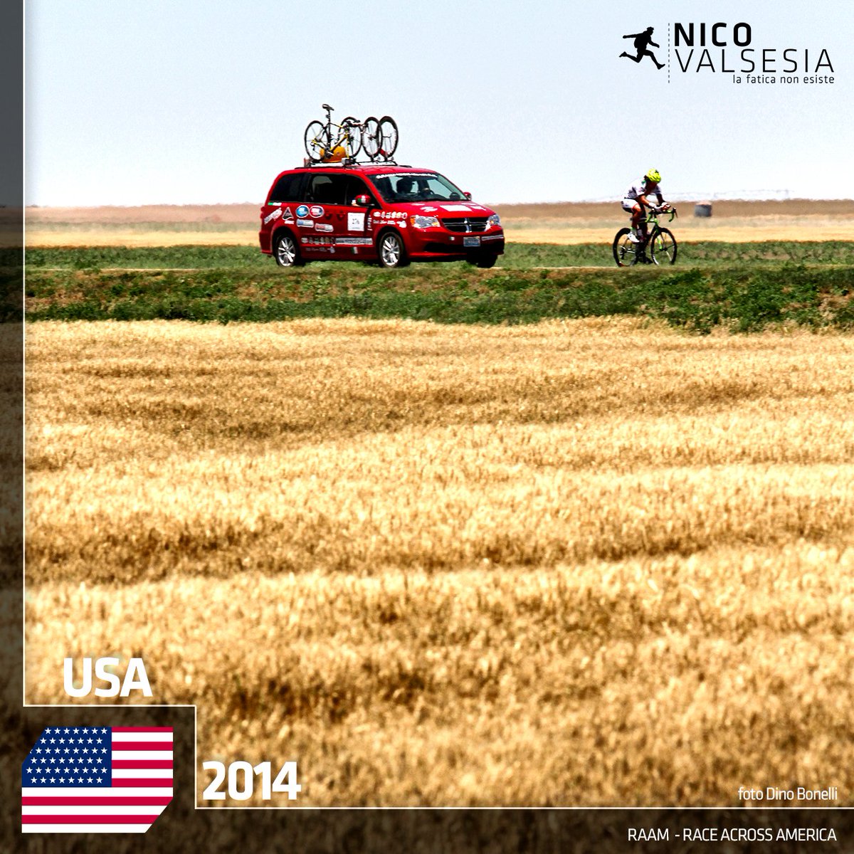 📷 #RAAM 
🇺🇸 #USA, 2014
🌏 La #RaceAcrossAmerica è la gara di #ultraciclismo più  lunga al mondo con 5000km.
  
#LaFaticaNonEsiste 🚴🏻 #NicoValsesia