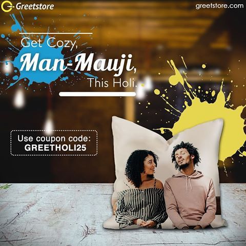 greetstorecom's tweet photo. Get cozy worth super soft throw pillows and covers. No extra shipping charges. Cash On Delivery available. Gift wrapping available. Get the best out of it with coupon code GREETHOLI25 to avail upto 25% discount. 
 .
 .
 .
 #greetstore #offer #holi #shopping #homedecor #decor https://t.co/3yVE60ozCu