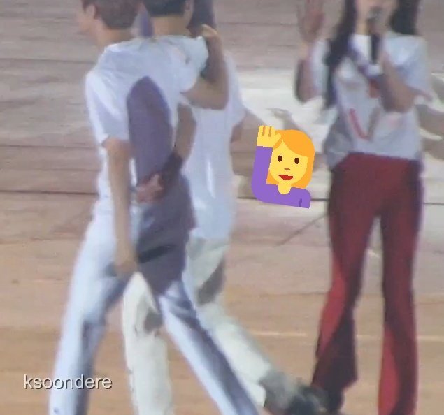 190118~190121, SMTOWN LIVE IN SANTIAGO, CHILE 2019! (9)that moments when taeil & mark was greeting redvelvet's irene & taeil waved his hands towards to her, 아이린 누나 ㅋㅋㅋㅋㅋ >__<