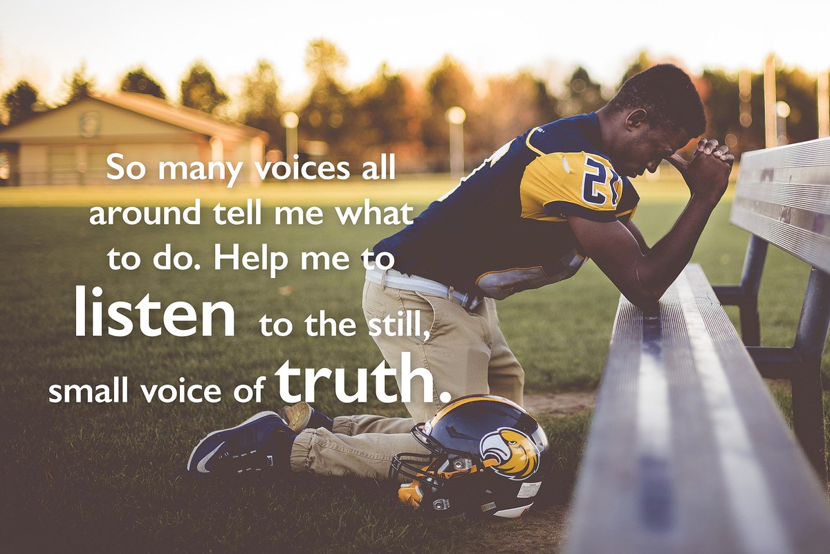 SPCKPublishing's tweet photo. Every day, we are bombarded with opinions. From well-intentioned advice from friends and family to loud, uninformed views on social media, there are so many voices. Today, we pray that God will help us to hear his voice above all others. 

Retweet if you need this today! #prayer https://t.co/Rdk8j8eKMQ