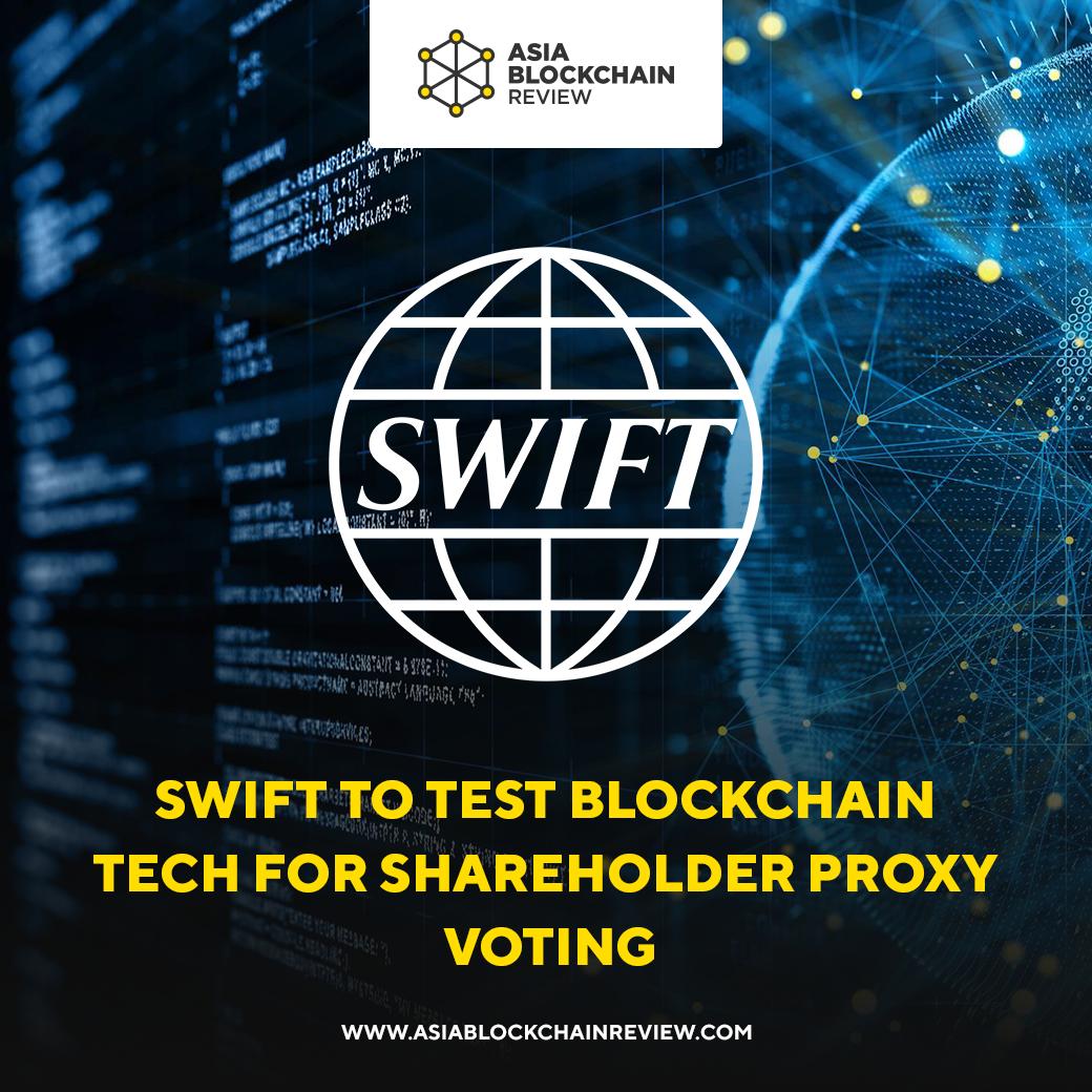 abr_blockchain's tweet photo. SWIFT announces a new #blockchain proof-of-concept (#PoC) for electronic voting using distributed ledger technology (DLT) for the Asia Pacific. The trial is to run during the first half of 2019. 
Check out at https://t.co/4kRX2Eqehl
#Asiablockchainreview #ABR https://t.co/CvvBmCB8E5