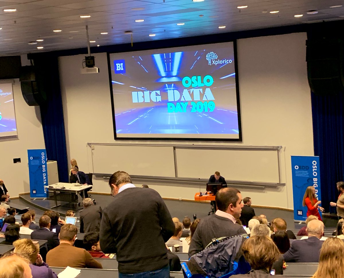 Kolstad's tweet photo. Ready for Oslo Big Data Day 2019 #AI #BigData #Data @PedabNorway @HandelshoyskBI https://t.co/Kgk75bpMSv
